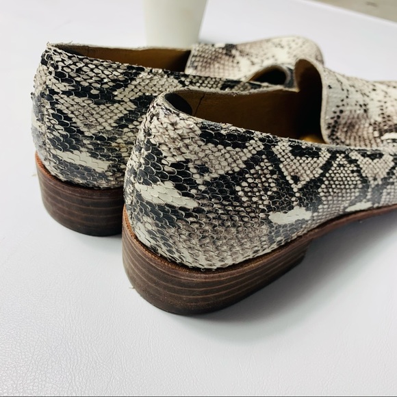 Madewell The Frances Loafer in Stamped Snake - Picture 7 of 7